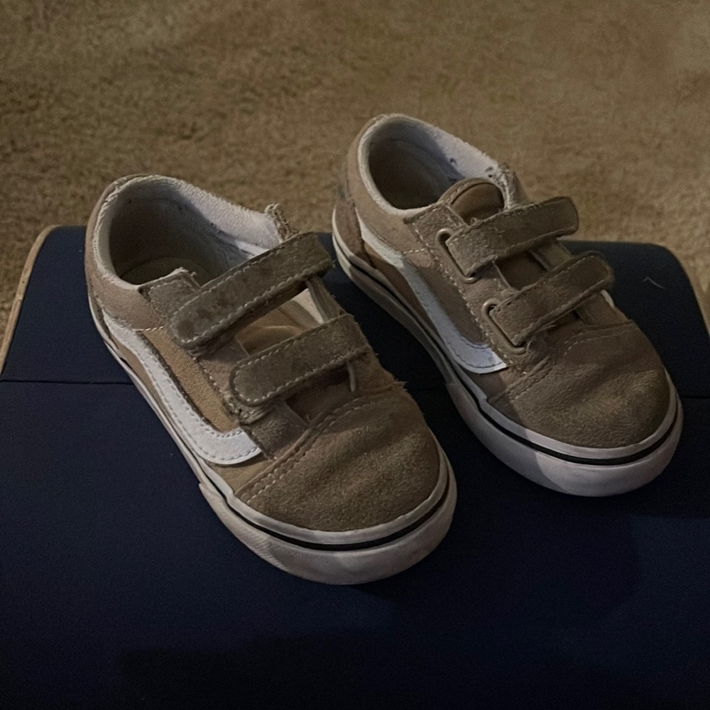 Tan toddler vans